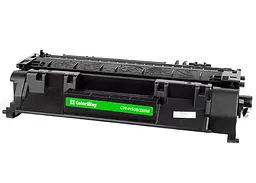 Картридж HP 05A (CE505A), Black, P2035/P2055, 2300 стор, ColorWay (CW-H505/280M) - мініатюра 2