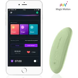Смарт-вібратор у трусики Magic Motion Nyx Green - мініатюра 3