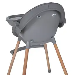 Стільчик для годування LUMI ME 1111 Gray екошкіра - мініатюра 7