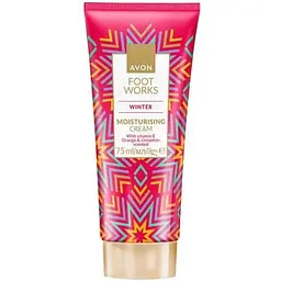 Зволожувальний крем для ніг з ароматом апельсина і кориці Avon