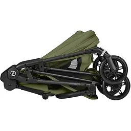 Візок Cybex Melio Carbon Moss Green з бампером (526000785) - мініатюра 7