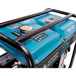 Генератор Синхронний KonnerSohnen KS 6100HDE, 5.5KW, дизель, 230V / 5000 Вт / Дизель (KS6100HDE) - мініатюра 9