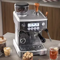 Кавоварка Cecotec Power Espresso 20 Barista Barista Steel & Grind (A01_EU01_117505) - мініатюра 7