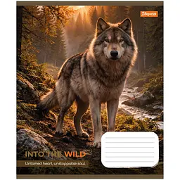 Зошит 1 Вересня учнівський Into the wild А5, 48 аркушів у клітинку (769130)  