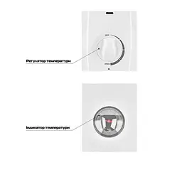 Водонагрівач Mixxus EWH-07100 ROUND WET 100 л, 1,5 кВт, "мокрий" ТЕН, вертикальний, циліндричний, білий (WH0603) - мініатюра 3