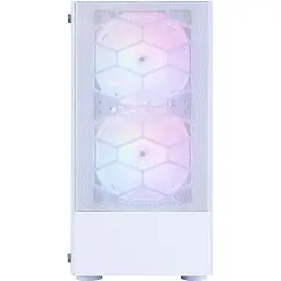 Корпус 1stPlayer X4-M-WH-2F1P-W-1F1-W White без БЖ - мініатюра 7