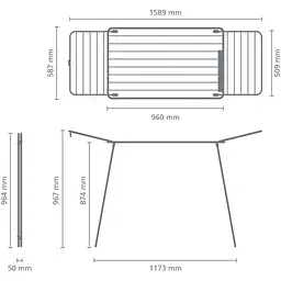 Сушка для білизни Brabantia Drying Rack 18 м (232404) - мініатюра 10