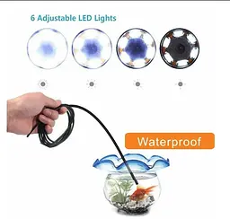Камера Ендоскоп Android та PC Endoscope, гнучка USB-камера (100P) 5 м - мініатюра 6