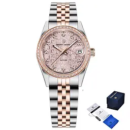 Годинник Pagani Design PD-1794L Silver-Rose Gold-Pink