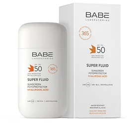 Сонцезахисний флюїд для обличчя Babe Laboratorios Sun Protection SPF 50, 50 мл (8437014389449)