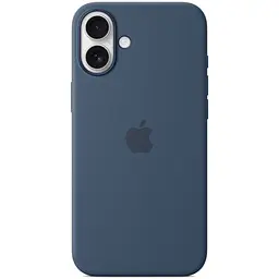 Силіконовий чохол CasePro Silicone Case with MagSafe Denim для iPhone 16 Plus - мініатюра 2