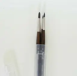 Набір пензлів для масла Raphael Textura, круглі, 5 шт, 0. 4, 8, в тубусі - мініатюра 2