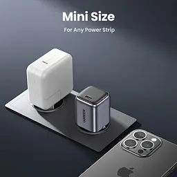 Зарядний пристрій Ugreen CD318 GaN Desktop Charger 1*USB-C 20 W (90664) євровилка - мініатюра 3