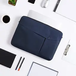 Чохол сумка для ноутбука 17 дюймів Amazon Basics Синій
