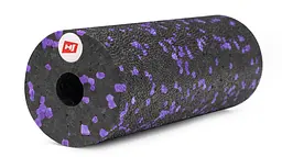 Міні масажний ролик (валик, роллер) Hop-Sport EPP 15см HS-P015YG чорно-фіолетовий