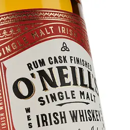 Віскі O'Neills Rum Cask Finished Single Malt Irish Whiskey 40% 0.7 л - мініатюра 3