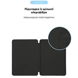Чохол-книжка ArmorStandart Smart Case для Apple iPad Air 10.9` (2020-2022)/Air 11` (2024-2026)/Pro 11` (2020-2022) Black (ARM74641) [118413] - мініатюра 6