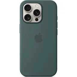 Чохол Apple Silicone Case with MagSafe для iPhone 16 Pro Lake Green (MYYR3ZM/A) [116174] - мініатюра 2