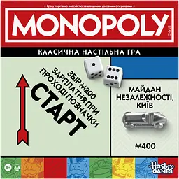 Гра настільна Monopoly Монополія класична (G0009)