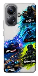 TPU чохол Demsky Full Throttle для Realme 10 Pro+