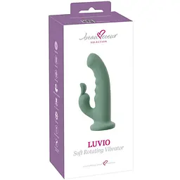 Вібратор-кролик Beau coeur Luvio Rotating Soft - мініатюра 15