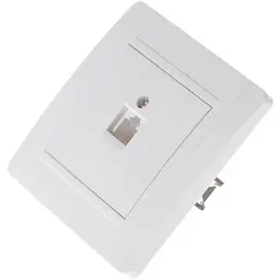 Розетка Brille ZB-1TV wh (L15-036)