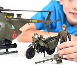 Ігровий набір Elite Force Багатоцільовий гвинтокрил MH-6 (101860) - мініатюра 9