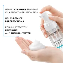 Пінка для вмивання Dermedic Normacne Anti-Imperfection Cleansing Foam Для проблемної шкіри 170 мл (5901643177515) - мініатюра 4