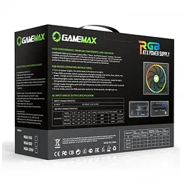 Блок живлення GameMax 1050W 80 Gold ARGB RGB-1050 PRO - мініатюра 2