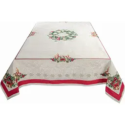 Скатертина Lefard Home Textile Corona Natale гобеленова 140х260 см (716-154) - мініатюра 2