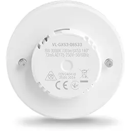 Лампа світлодіодна Videx GX53 8W 3000K (VL-GX53-08533) - мініатюра 4
