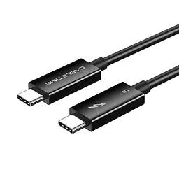 Кабель CableTime Thunderbolt 3, Type-C - Type-C, 40Gbps, 100W, 20V/5A, 5K/60HZ, 0.5 м (CT31E)