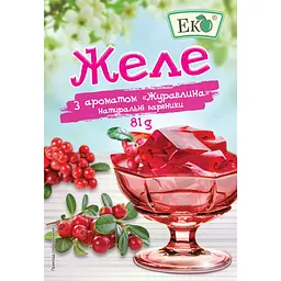 Желе Еко журавлина 90 г (36812)