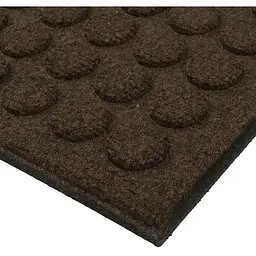 Килимок придверний MultyHome Contours Rounds 45x75 см коричневий (128304) - мініатюра 2