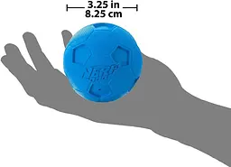 М'ячик для собак з пищалкою Nerf Dog Soccer Squeak Ball - мініатюра 4