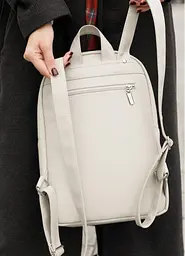 Жіночий рюкзак Sambag Brix Classic сірий 35 х 25 х 12 см (14511030) - мініатюра 6