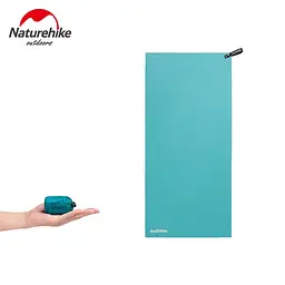 Рушник Naturehike MJ01 Ultralight (NH19Y001-J) 80 см х 40 см, смарагдовий - мініатюра 7