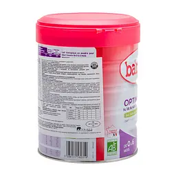 Органічна молочна суміш BabyBio Optima 1, 800 г - мініатюра 4