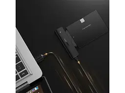 Адаптер SATA UGREEN CM321 USB 3.0 Type-C to SATA Black (70609) - мініатюра 6