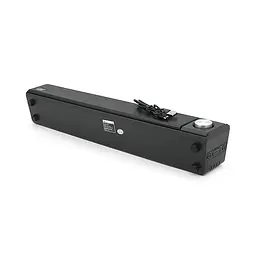 Колонка Kisonli LED-909 Bluetooth 5.0, 2х5W, 1200mAh, USB/TF/BT/FM/AUX, DC: 5V/1A, Black, BOX, Q40 - мініатюра 4