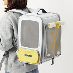 Рюкзак-переноска Petkit Breezy xZone Pet Carrier Grey (P7703) - мініатюра 9