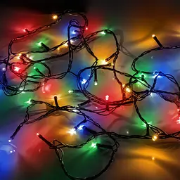 Електрогірлянда Yes! Fun нитка 70 LED 8 режимів миготіння 4.9 м різнокольорова (974844) - мініатюра 5