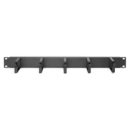 Кабельний організатор 19" 1U 5x cable rings 40x60mm Digitus (DN-97602) - мініатюра 2