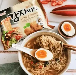 Локшина швидкого приготування Samyang Buldak Potato Ramen 120г - мініатюра 3