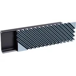 Радіатор QUBE M.2 SSD M2-3 Gray (QB-M2-3) M2-3 Gray - мініатюра 2