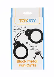 Наручники Toy Joy Fun Cuffs чорний - мініатюра 2