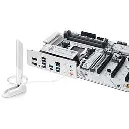 Материнська плата Asus AM5 B850 MAX Gaming WIFI W, B850, 4xDDR5, Int.Video (CPU), 4xSATA3, 3xM.2, 1xPCI-E 5.0 x16, 1xPCI-E 4.0 x16, 2xPCI-E 4.0 x1, Realtek 7.1, Realtek 2.5Gb, WiFi 6E, Bluetooth 5.3, 8xUSB 3.2 / 8xUSB 2.0, HDMI/DP, ATX - мініатюра 5