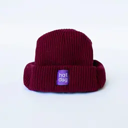 Шапка для собак Hat-Dog бордо (L)