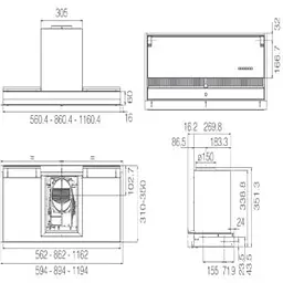 Витяжка Elica BOX IN NO DRIP IX/A/60 - мініатюра 8