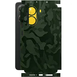 Захисна плівка StatusSKIN для Xiaomi Poco X7 Pro Корпус Вініл Камуфляж зелений